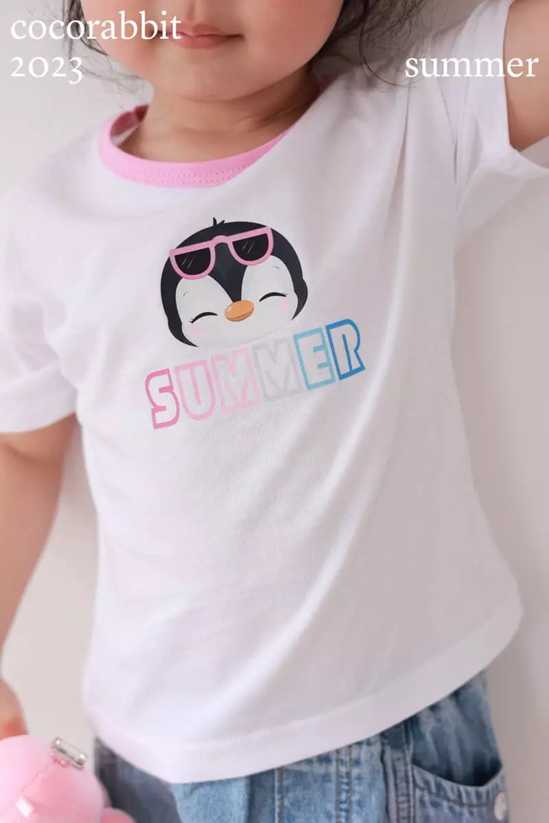 Coco Rabbit - Korean Children Fashion - #prettylittlegirls - Tube Penguin Tee - 3