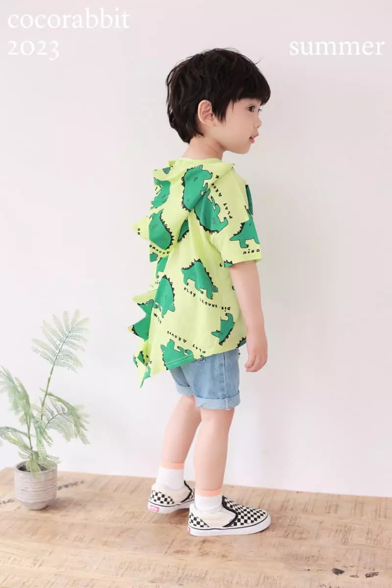 Coco Rabbit - Korean Children Fashion - #stylishchildhood - Dino Hoody - 2