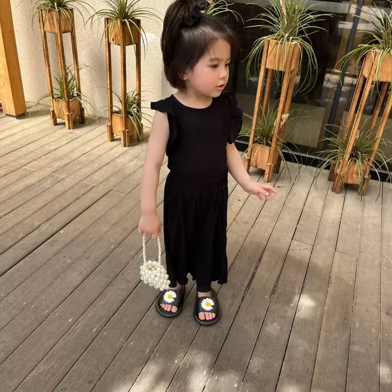 Color - Korean Children Fashion - #discoveringself - Monddang Top Bottom Set - 7