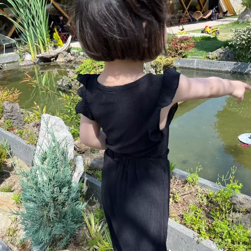 Color - Korean Children Fashion - #fashionkids - Monddang Top Bottom Set - 8