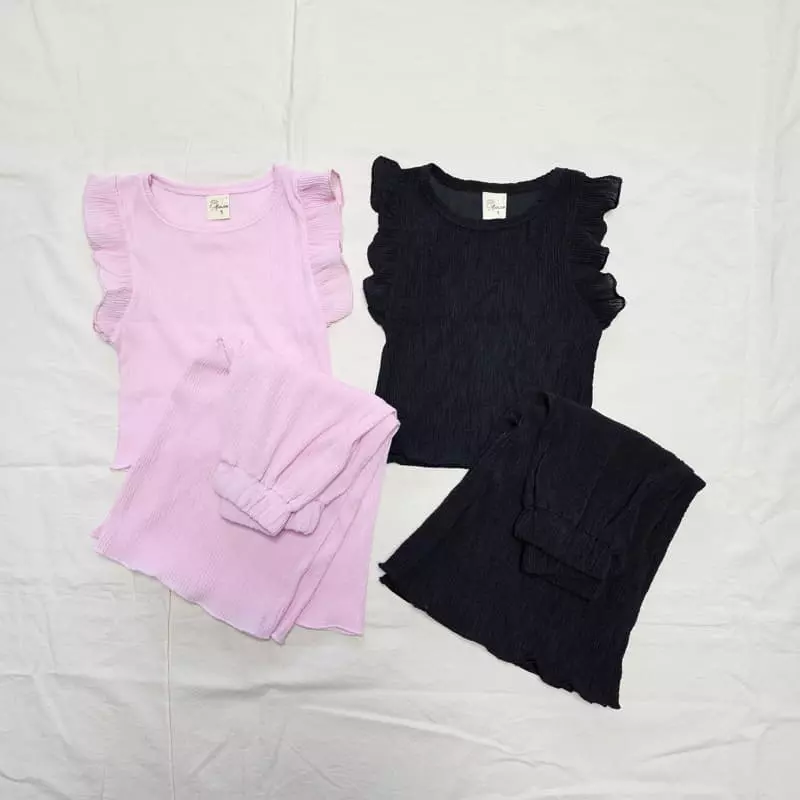 Color - Korean Children Fashion - #kidzfashiontrend - Monddang Top Bottom Set - 11