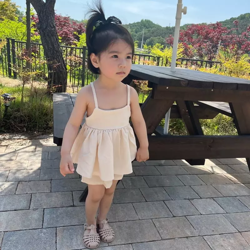 Color - Korean Children Fashion - #kidzfashiontrend - Lime Top Bottom Set - 10