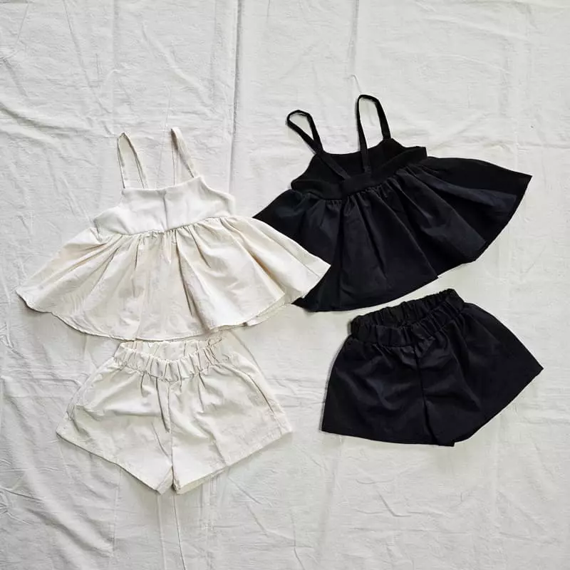 Color - Korean Children Fashion - #littlefashionista - Lime Top Bottom Set - 12