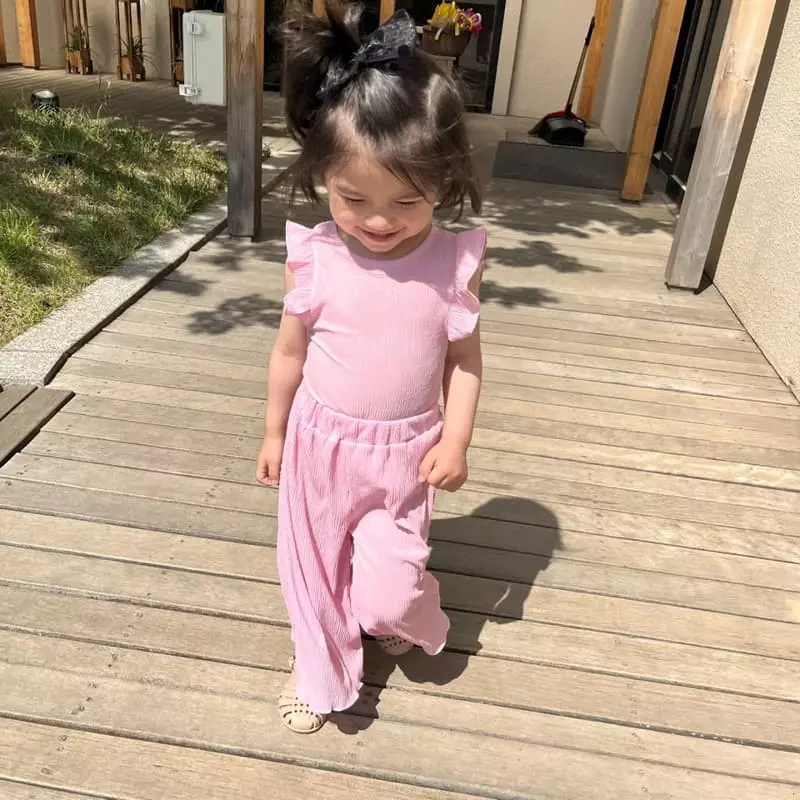 Color - Korean Children Fashion - #todddlerfashion - Monddang Top Bottom Set