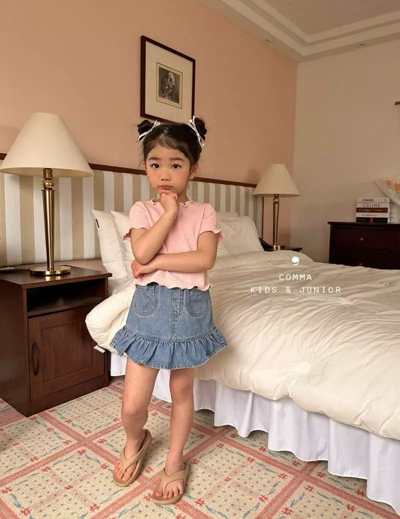 Comma - Korean Children Fashion - #fashionkids - Terry Top Bottom Set - 7