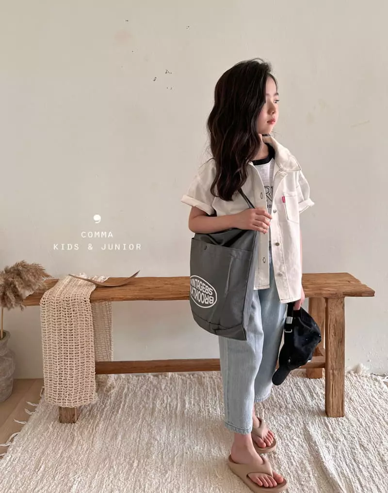 Comma - Korean Children Fashion - #kidzfashiontrend - Label Shirt - 10