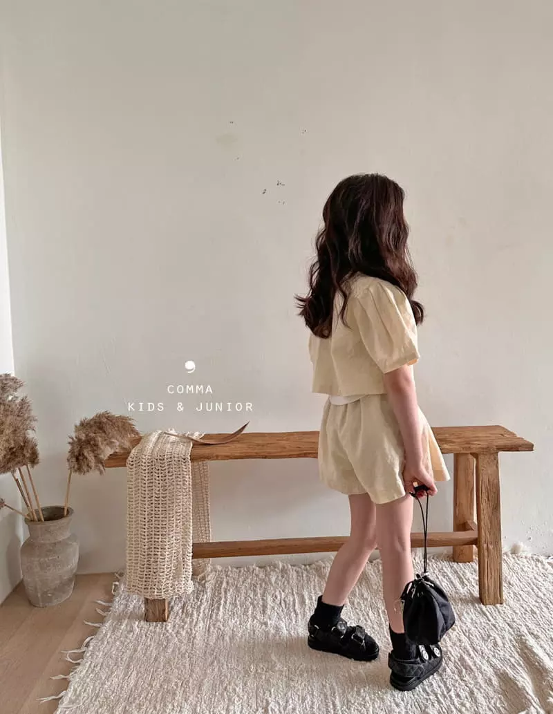 Comma - Korean Children Fashion - #minifashionista - Wrinkle Shorts - 12