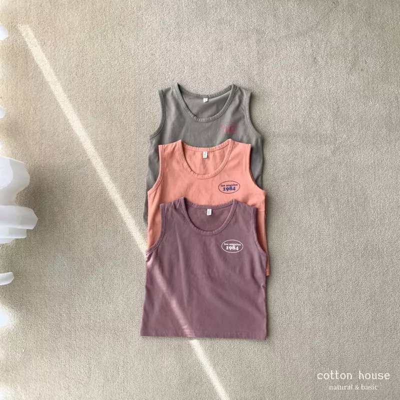 Cotton House - Korean Children Fashion - #Kfashion4kids - 1984 Sleeveless - 2