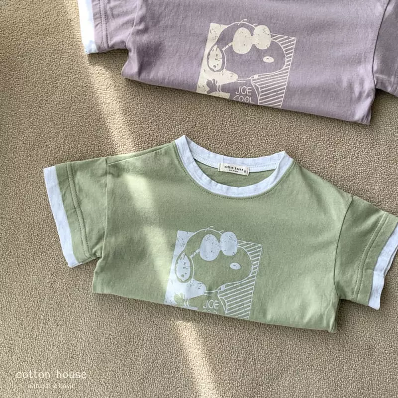 Cotton House - Korean Children Fashion - #childofig - Snop Tee - 8
