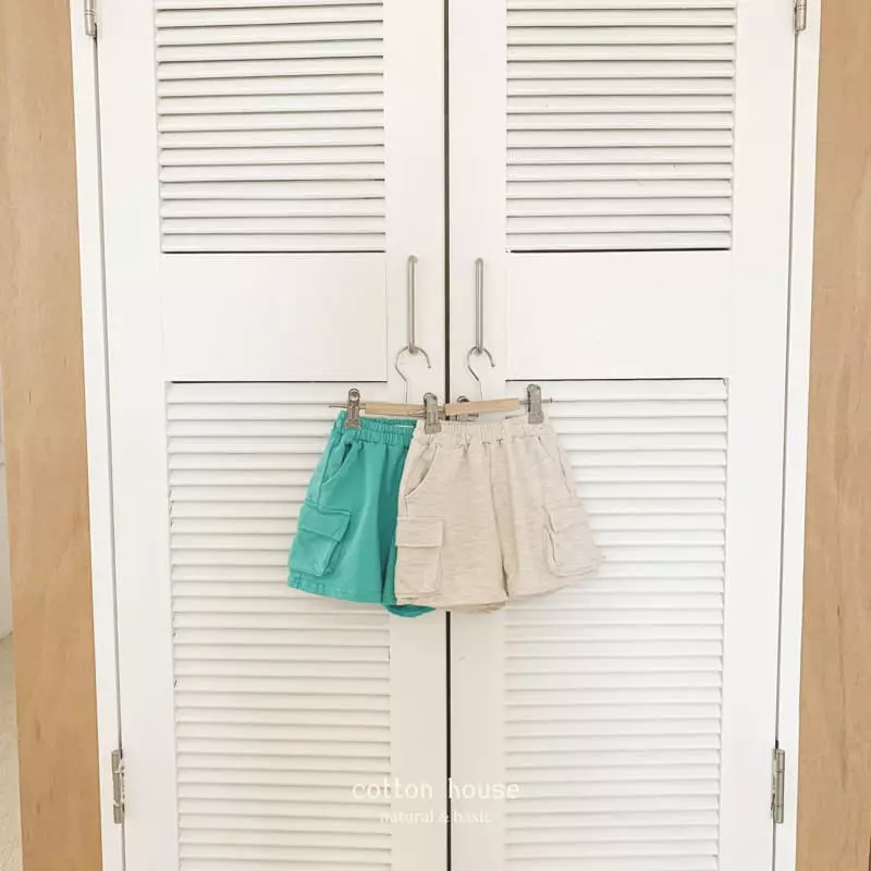 Cotton House - Korean Children Fashion - #childofig - Cargo Shorts - 11