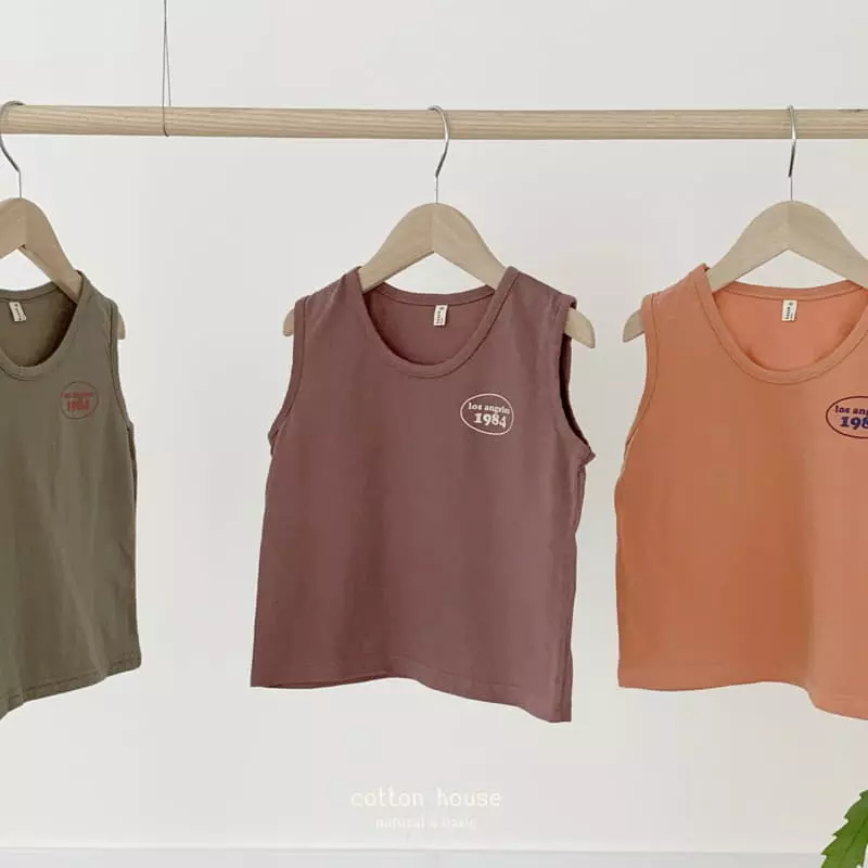 Cotton House - Korean Children Fashion - #childofig - 1984 Sleeveless - 10
