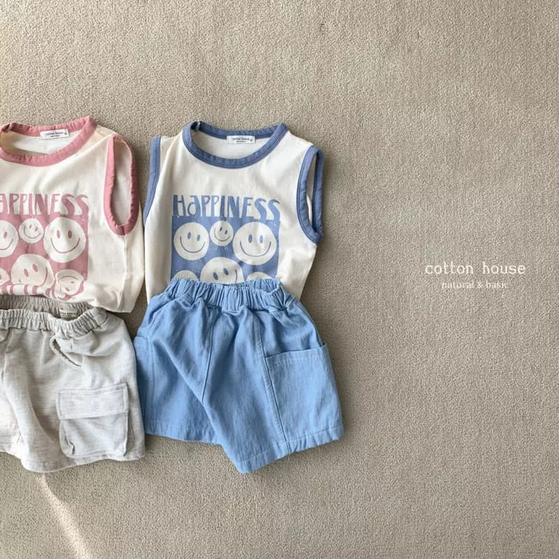 Cotton House - Korean Children Fashion - #designkidswear - Hazzi Denim Shorts - 11