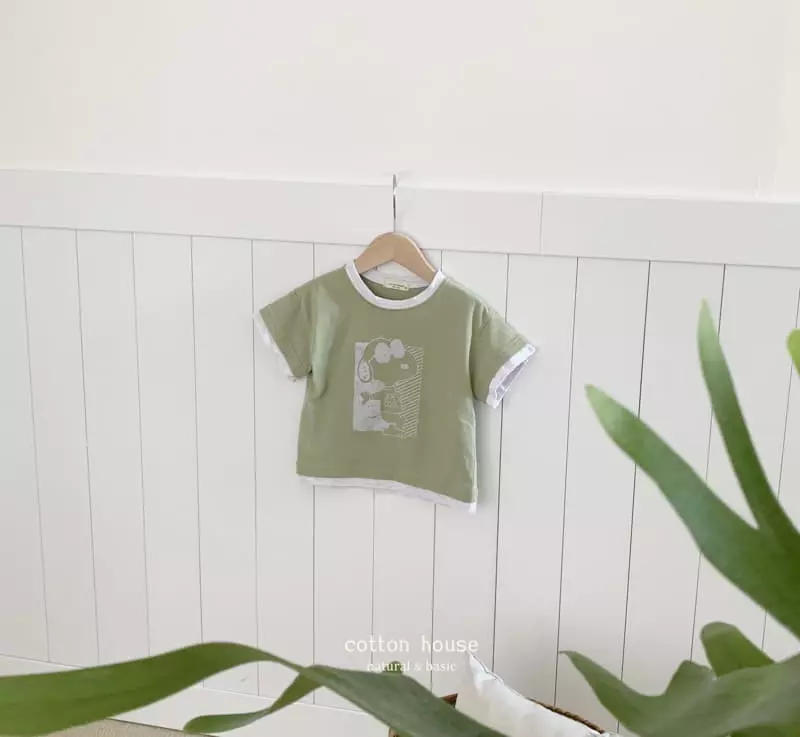 Cotton House - Korean Children Fashion - #designkidswear - Snop Tee - 10