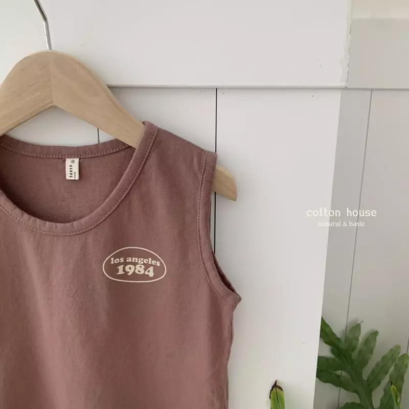 Cotton House - Korean Children Fashion - #designkidswear - 1984 Sleeveless - 12