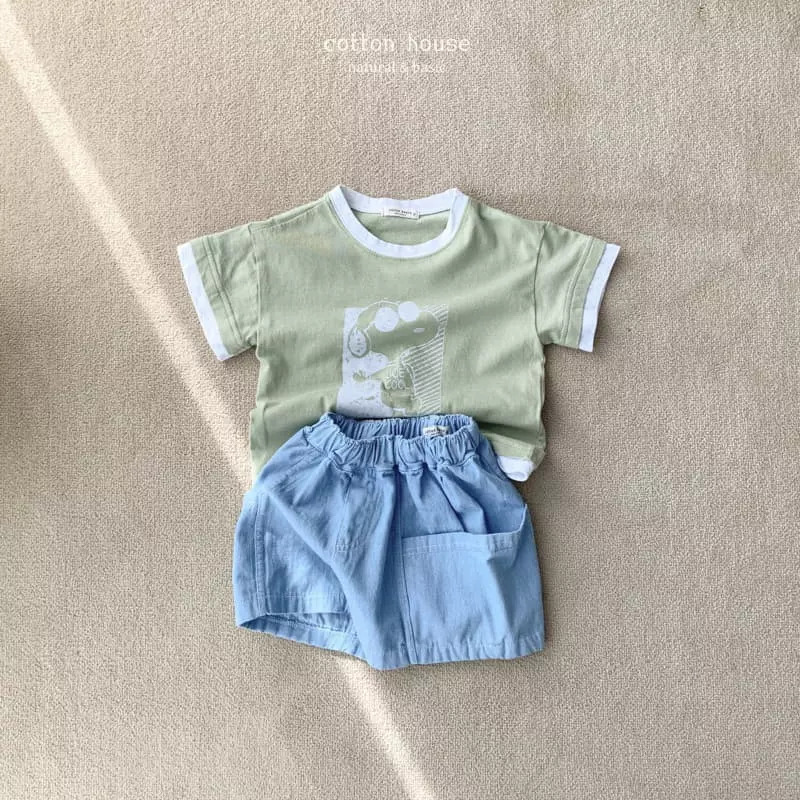 Cotton House - Korean Children Fashion - #discoveringself - Hazzi Denim Shorts - 12