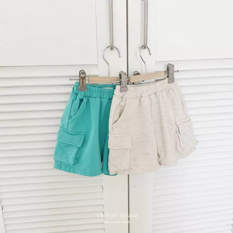 Cotton House - Korean Children Fashion - #Kfashion4kids - Cargo Shorts - 4