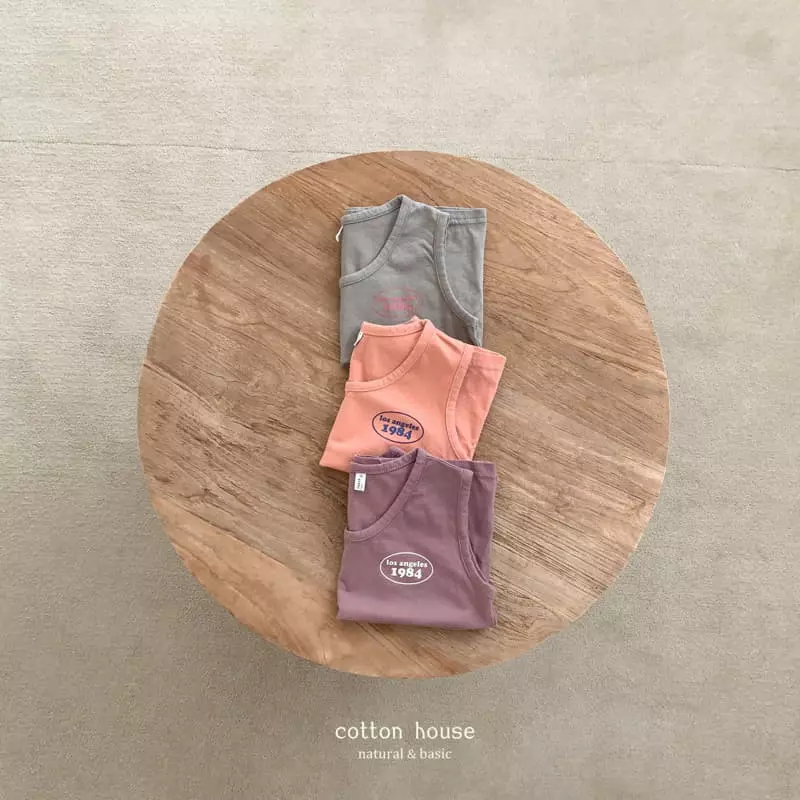 Cotton House - Korean Children Fashion - #littlefashionista - 1984 Sleeveless - 3