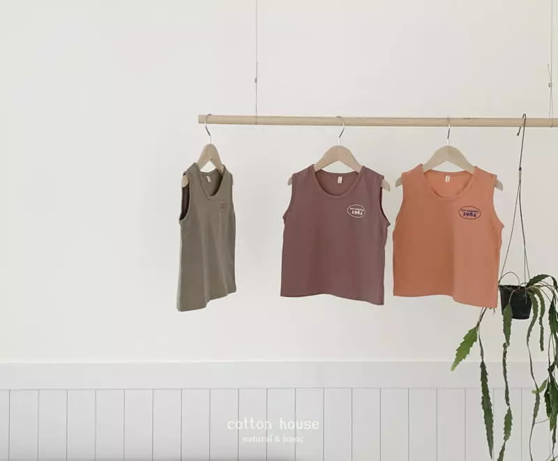 Cotton House - Korean Children Fashion - #littlefashionista - 1984 Sleeveless - 4