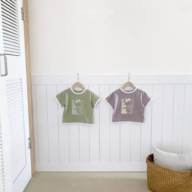 Cotton House - Korean Children Fashion - #minifashionista - Snop Tee - 4