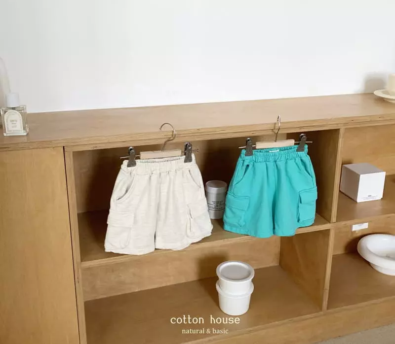 Cotton House - Korean Children Fashion - #todddlerfashion - Cargo Shorts - 8