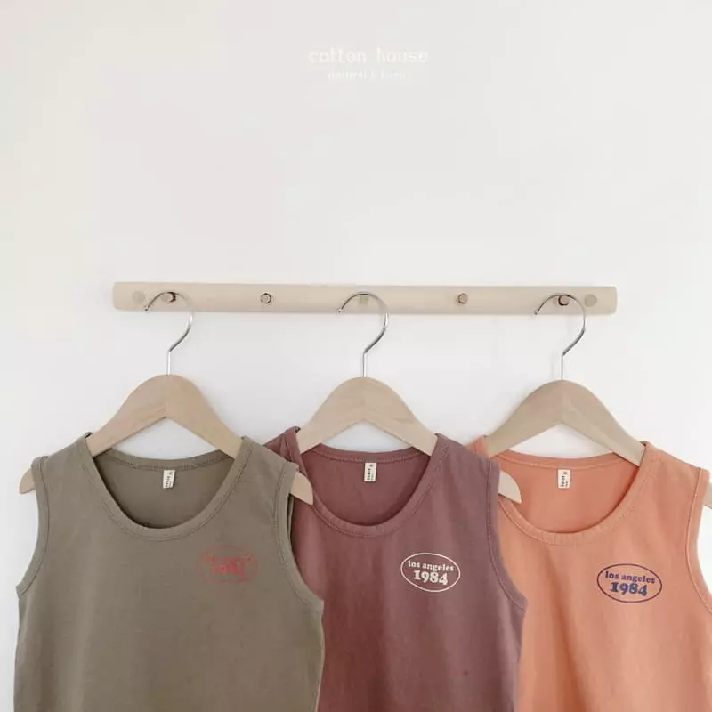 Cotton House - Korean Children Fashion - #toddlerclothing - 1984 Sleeveless - 8