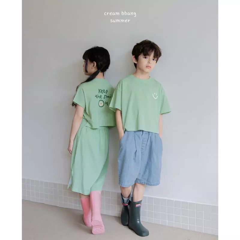 Cream Bbang - Korean Children Fashion - #minifashionista - Keep Tee - 8