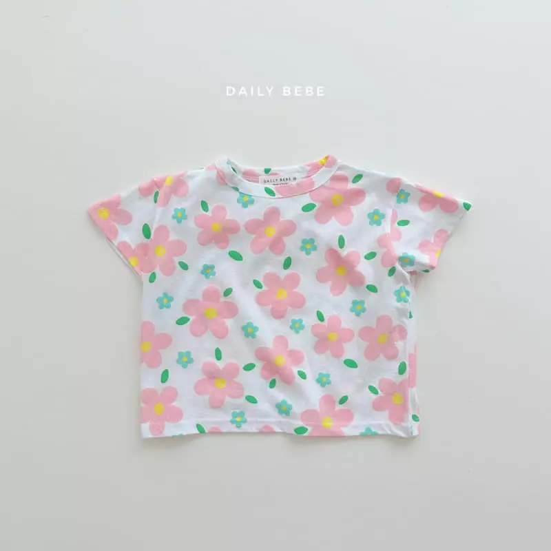 Daily Bebe - Korean Children Fashion - #Kfashion4kids - Pattern Tee - 7