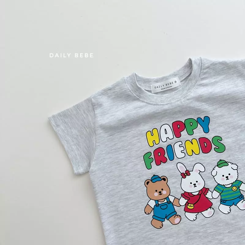 Daily Bebe - Korean Children Fashion - #Kfashion4kids - Happy Prince Top Bottom Set - 8