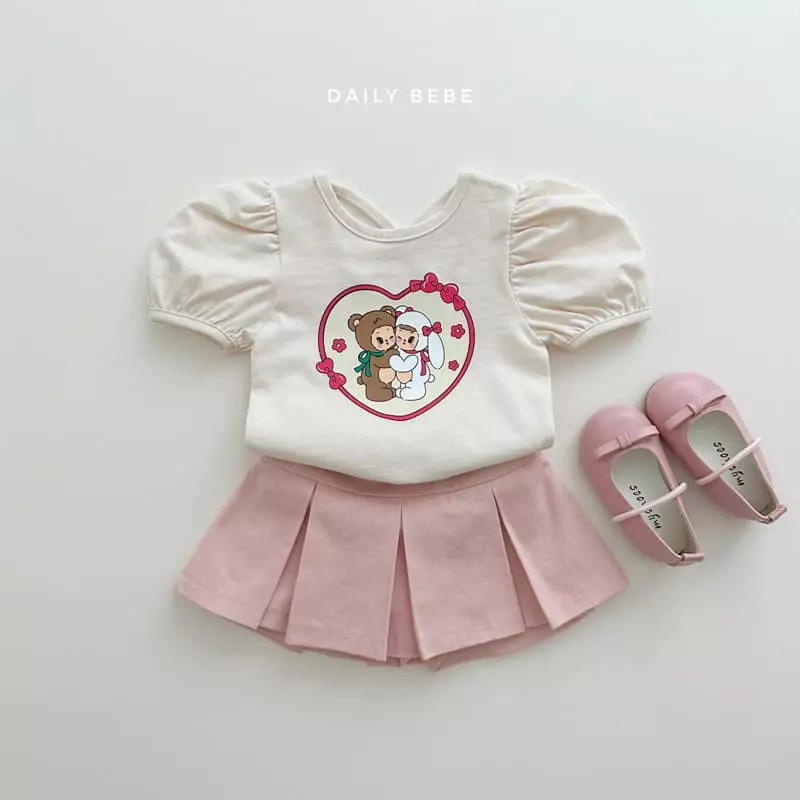 Daily Bebe - Korean Children Fashion - #childofig - Wrinkle Skirt - 9