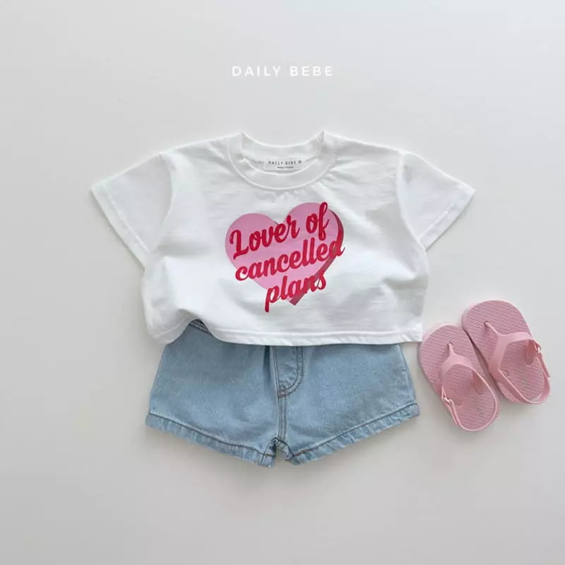 Daily Bebe - Korean Children Fashion - #childofig - Short Jeans - 6