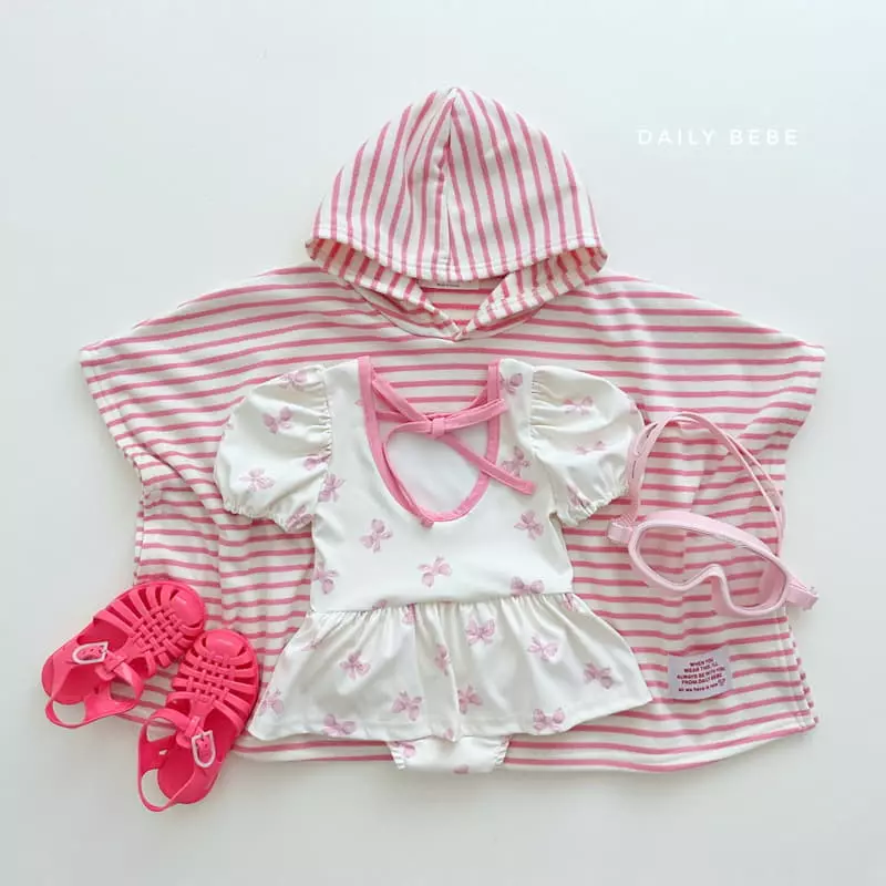 Daily Bebe - Korean Children Fashion - #childofig - Beach Cape - 5