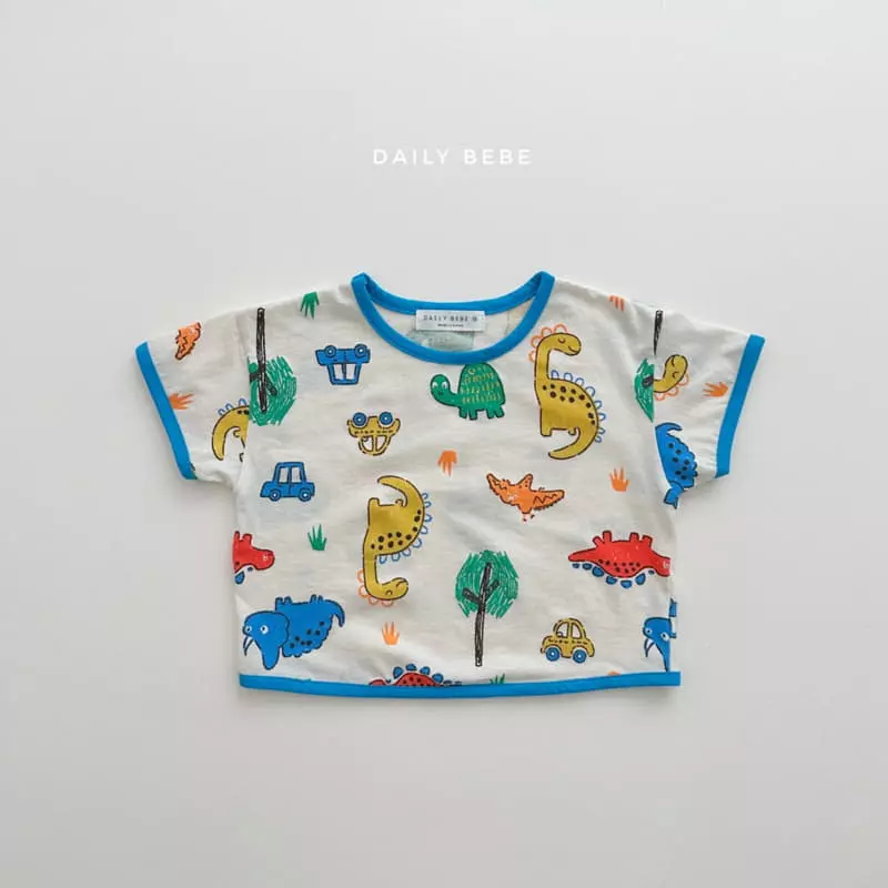 Daily Bebe - Korean Children Fashion - #childofig - Pattern Top Bottom Set - 10