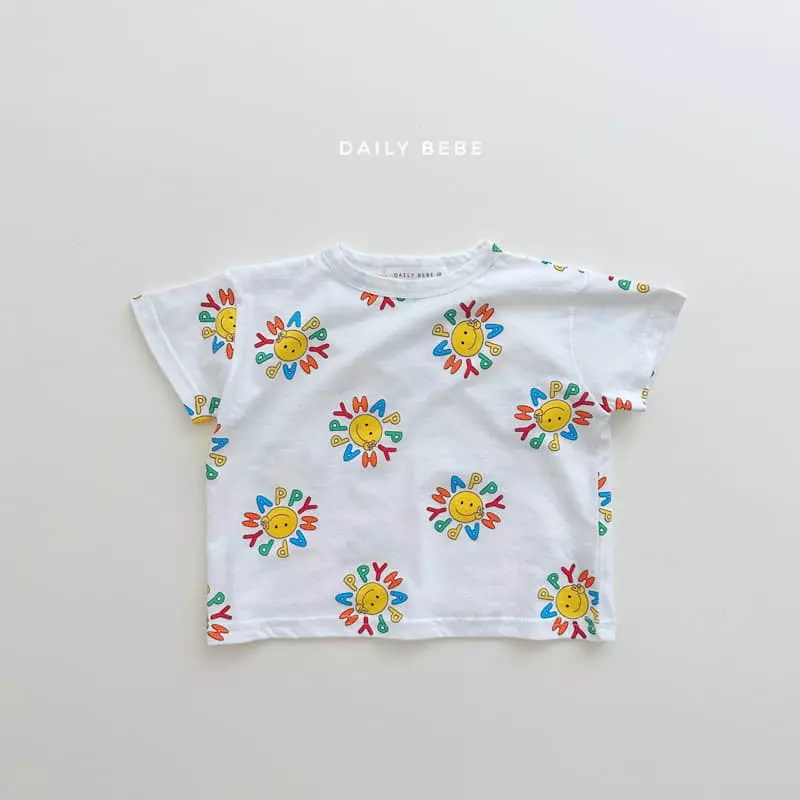 Daily Bebe - Korean Children Fashion - #discoveringself - Pattern Tee - 2