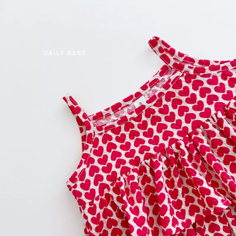 Daily Bebe - Korean Children Fashion - #discoveringself - Cancan Sleeveless Top Bottom Set - 5
