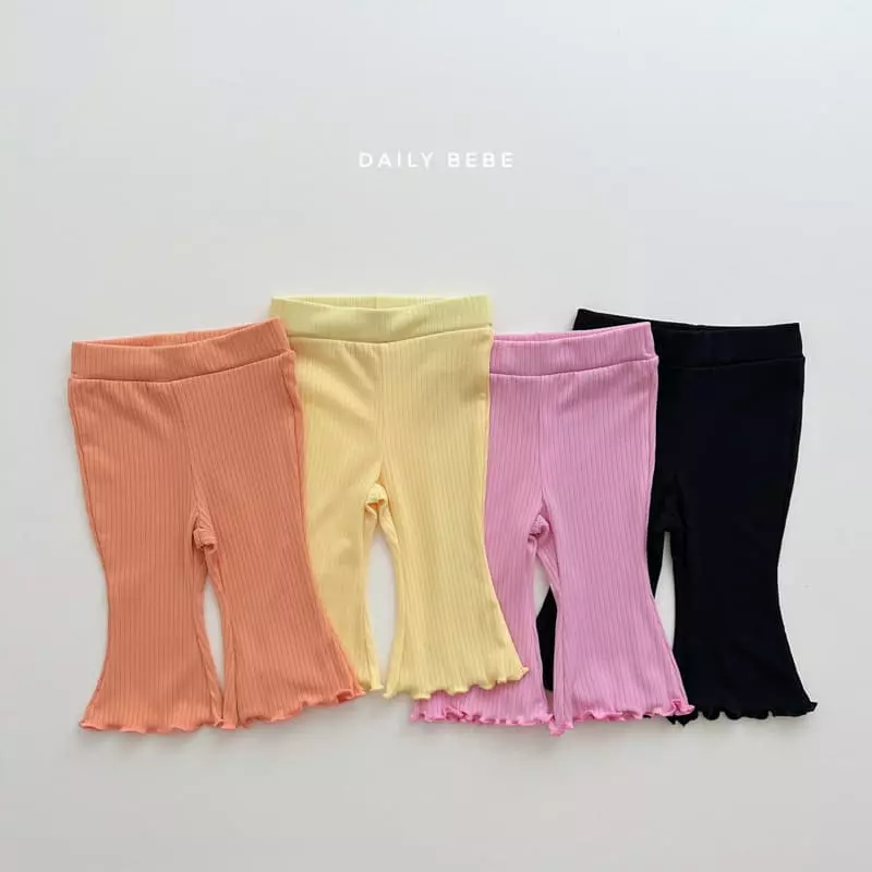 Daily Bebe - Korean Children Fashion - #fashionkids - Bootscut Pants