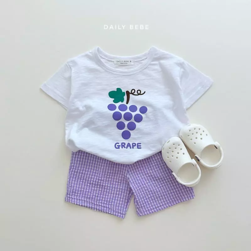 Daily Bebe - Korean Children Fashion - #fashionkids - Fruit Top Bottom Set - 9