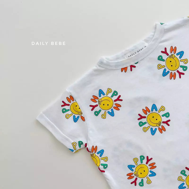 Daily Bebe - Korean Children Fashion - #fashionkids - Pattern Tee - 4