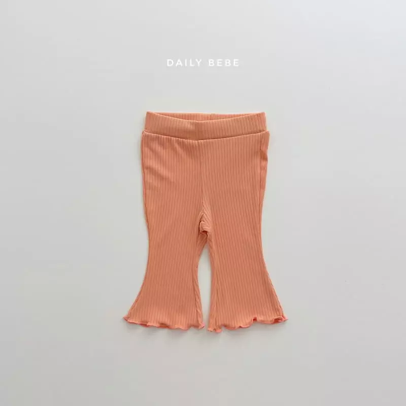 Daily Bebe - Korean Children Fashion - #kidsshorts - Bootscut Pants - 2