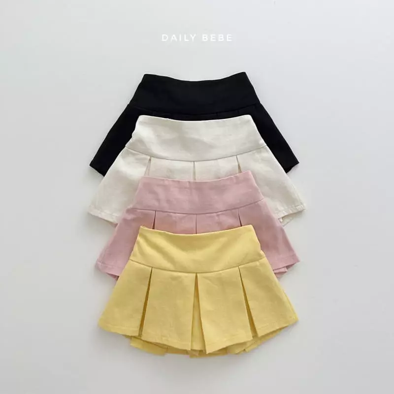 Daily Bebe - Korean Children Fashion - #kidsshorts - Wrinkle Skirt