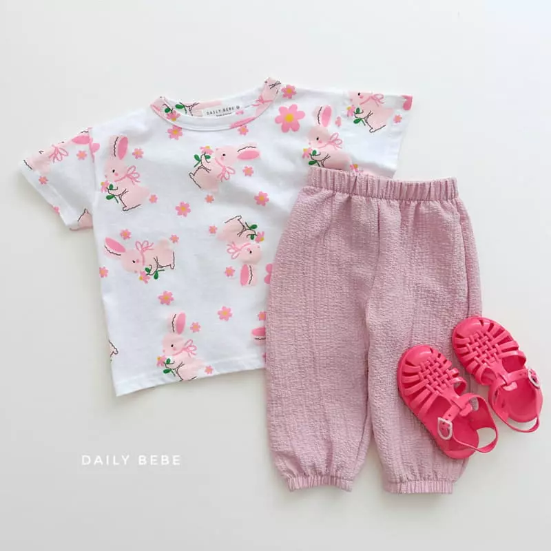 Daily Bebe - Korean Children Fashion - #fashionkids - Air Conditioner Pants - 4