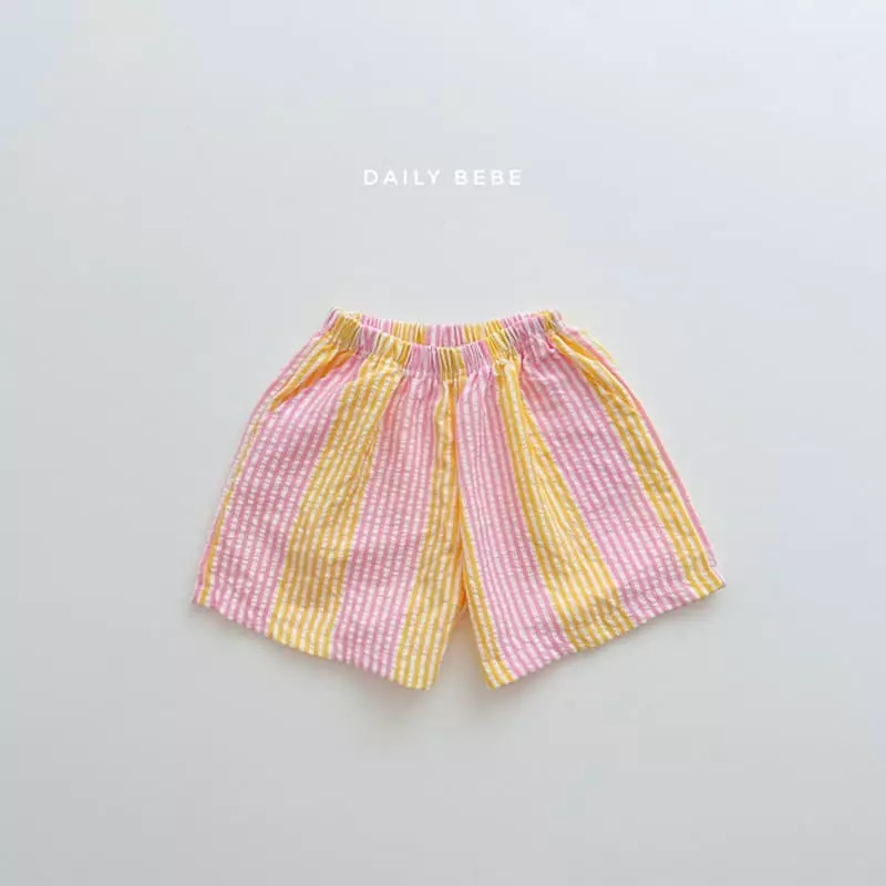 Daily Bebe - Korean Children Fashion - #fashionkids - Jijimi Stripes Top Bottom Set - 4