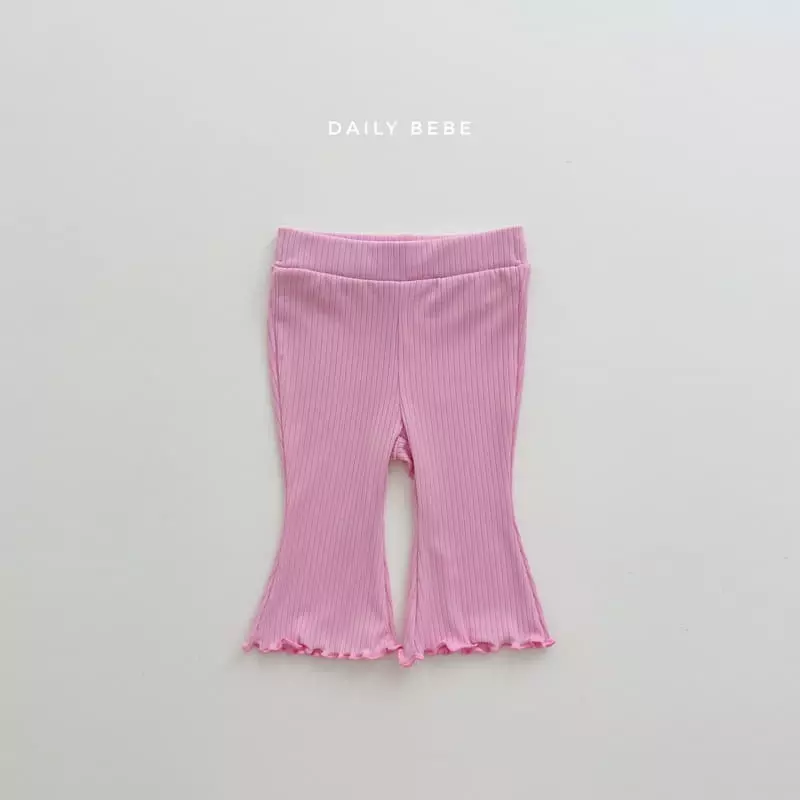Daily Bebe - Korean Children Fashion - #kidsstore - Bootscut Pants - 4