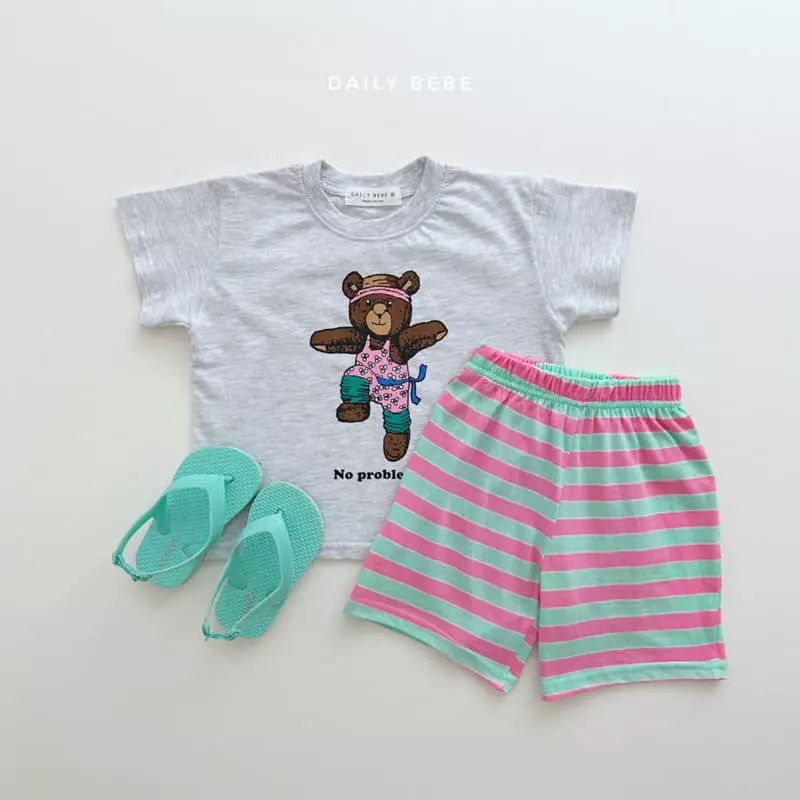 Daily Bebe - Korean Children Fashion - #kidzfashiontrend - Airobic Top Bottom Set - 5