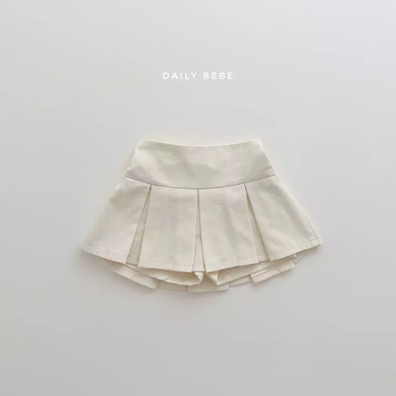 Daily Bebe - Korean Children Fashion - #littlefashionista - Wrinkle Skirt - 5