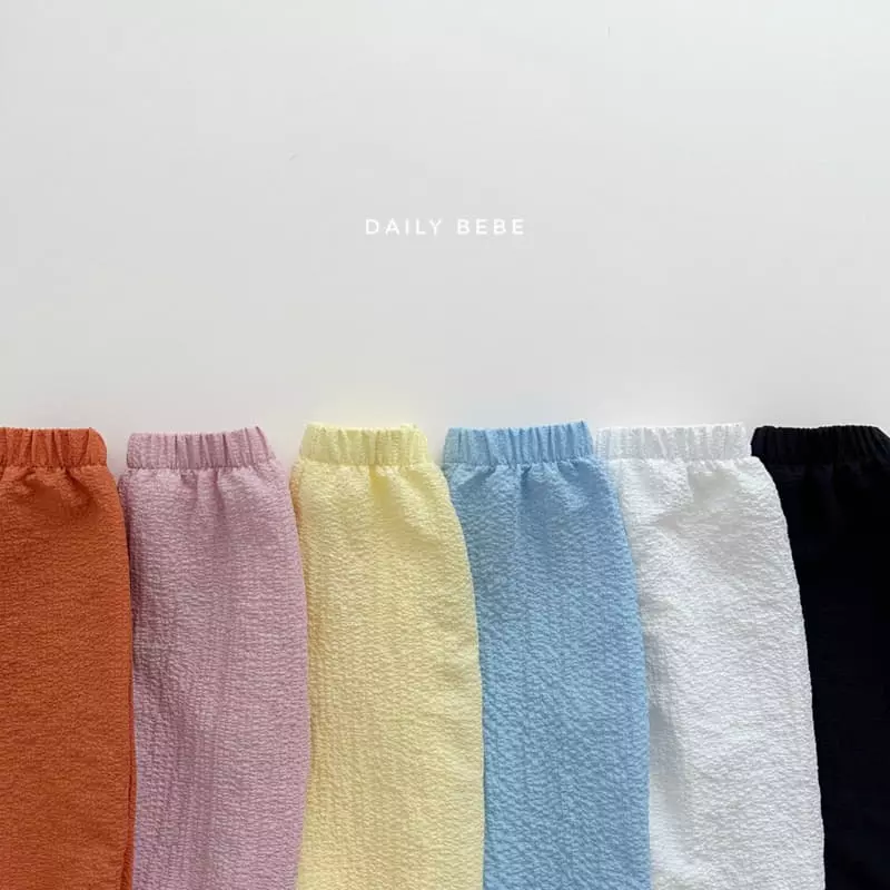 Daily Bebe - Korean Children Fashion - #littlefashionista - Air Conditioner Pants - 8