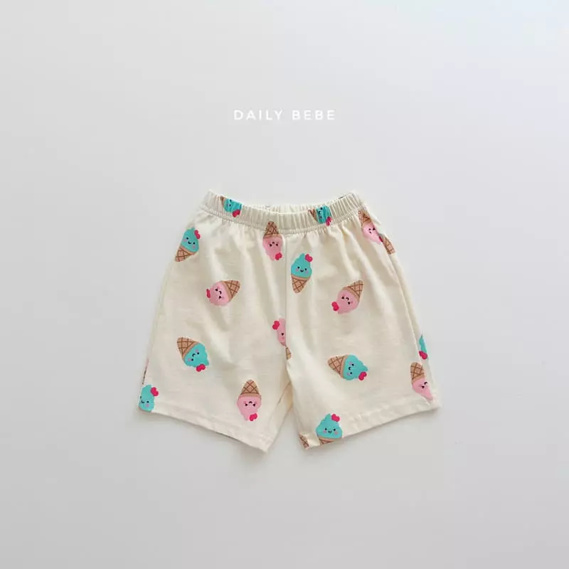 Daily Bebe - Korean Children Fashion - #magicofchildhood - Ice Cream Top Bottom Set - 3