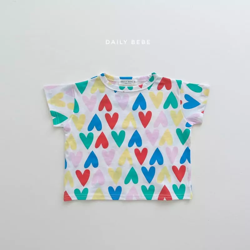 Daily Bebe - Korean Children Fashion - #minifashionista - Pattern Tee - 10