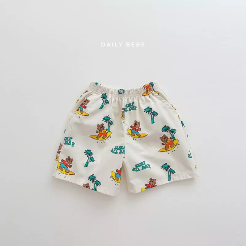 Daily Bebe - Korean Children Fashion - #minifashionista - Surfing Top Bottom Set - 2