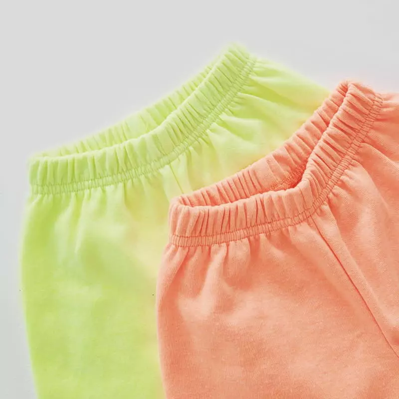 Daily Daily - Korean Children Fashion - #Kfashion4kids - Neon Snup Dog Top Bottom Set - 9