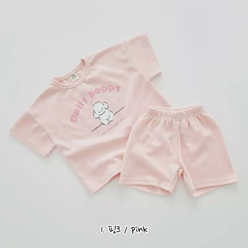 Daily Daily - Korean Children Fashion - #childrensboutique - Daily Puddle Top Bottom Set - 3